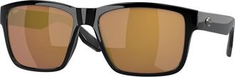 Costa 6S9049 Paunch Polarized 904909 Mens Sunglasses Black Size 57
