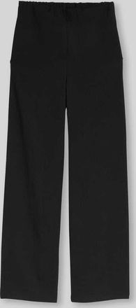 Tom Tailor Denim Weite Hose mit elastischem Bund in Black, Gr&ouml;&szlig;e XS