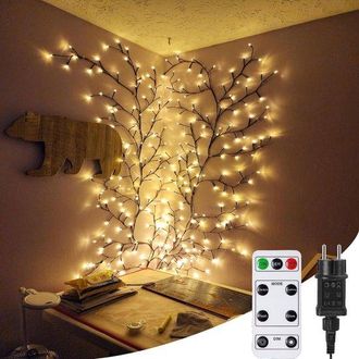 OEM L&aacute;mpara De Rat&aacute;n De 18 Brazos Con 144 Led Y Control Remoto, Iluminaci&oacute;n Decorativa De Interiores, Iluminaci&oacute;n Elegante