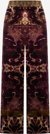 Pierre-Louis Mascia Palazzohose aus Samt Kanada Ribes