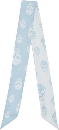 Alexander McQueen Ribbon Skull Scarf - unisex - Zijden sjaals - Veelkleurig - ONE Size - Accessoires