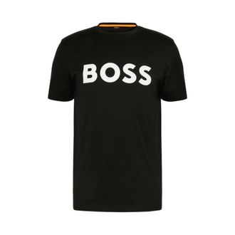 HUGO BOSS Heren, Tops, Zwart, Maat: XL Katoen