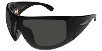 Saint Laurent SL 914 Asian Fit 001 Womens Sunglasses Black Size 99 - Free RX Lenses - Free RX Lenses