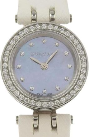 Bulgari Pre-owned Watches, female, Blue, Size: ONE SIZE Pre-owned Vintage Watch