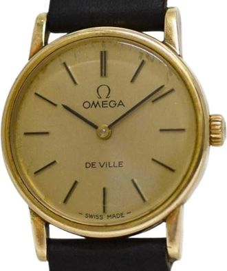 Omega Pre-owned Watches, female, Yellow, Size: ONE SIZE Pre-owned Vintage Watch