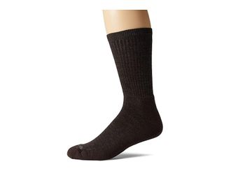 Smartwool Everyday Solid Rib Crew Socks Mens No Show Socks Shoes Chestnut : XL (Mens Shoe 12-14.5), Wool/Nylon/Merino