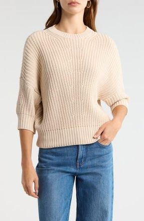 Vince Camuto Crewneck Sweater in Dusty Birch at Nordstrom Rack, Size Xx-Large