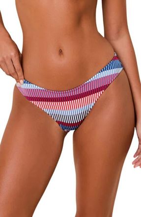 Solid & Striped The Eva Bikini Bottoms in America Technicolor Mosaic at Nordstrom, Size X-Small