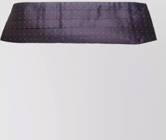 Dolce & Gabbana silk polka-dot cummerbund