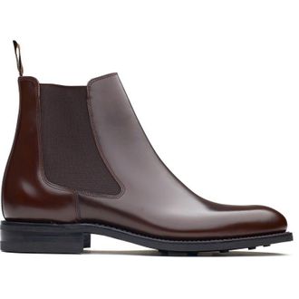 Loake Mens Boundary Boots - Brown Leather - Size UK 10