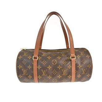 Louis Vuitton Papillon Handbag Monogram Canvas Brown Canvas Handbag (Pre-Owned)