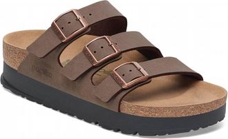 Birkenstock Womens Florida Iii Platform Sandal In Mocha