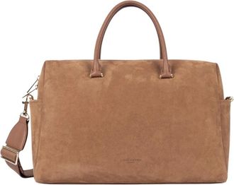 Lancaster Bolso Tote Su&egrave;de Cube - Bags - Mujer - Marr&oacute;n - ONE SIZE