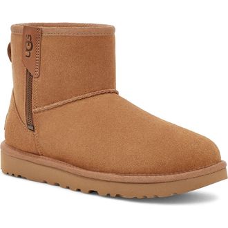 UGG Classic Mini Bailey Zip Boot in Che at Nordstrom Rack, Size 8