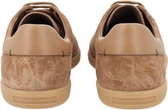 Ermenegildo Zegna Calf Leather Sneaker - Beige