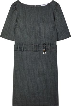 Patrizia Pepe Abito a tubino con cintura - - Dresses - Donna - Grigio - S