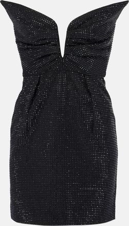 Roland Mouret Crystal-embellished minidress