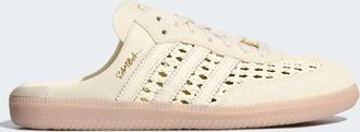 adidas Originals Samba mule intrecciate color crema-Bianco