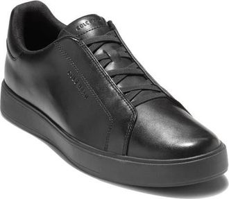 Cole Haan GrandPro Luxe Slip-On Sneaker in Black /Black at Nordstrom, Size 10.5