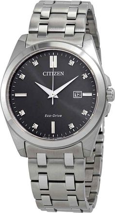 Citizen Corso Eco-Drive Grey Dial Mens Watch BM7100-59H
