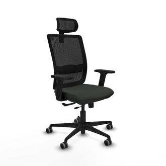 Piqueras y Crespo Silla De Oficina Piqueras Y Crespo Haches Negro C&oacute;modo