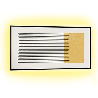 Klarstein Klarstein Mojave 1000 Calentador Inteligente 2 En 1 Convector De Infrarrojos 120 X 60 Cm 1000 W Con Luz Rgb
