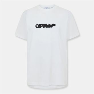 Off-white Heren Off White Spray Arrow T in Wit-Zwart