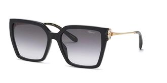 Chopard Grey Gradient Square Ladies Sunglasses SCH371V 0700 56