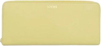 Loewe Pre-owned Wallets, female, Yellow, Size: ONE SIZE Pre-owned Long Wallet (Bi-fold)