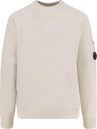 C.P. Company C. P. Company Felted Wool And Cotton Sweater