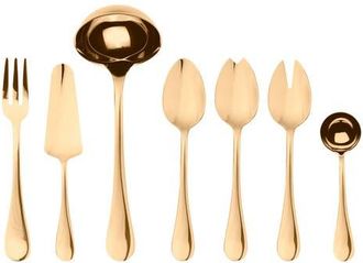 Mepra Brescia Serving Set - 7 Pieces in Gold at Nordstrom
