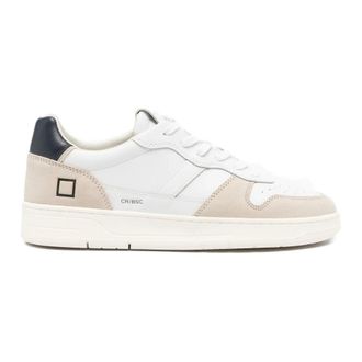 D.A.T.E. D.a.t.e. - Court 2.0 Sneakers - Heren - Schoenen - Wit - Maat: 42 EU Katoen