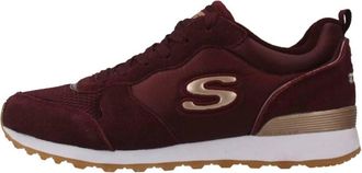 Skechers Schoenen, Dames, Rood, 37 EU, Leer, OG 85 - Goldn Gurl