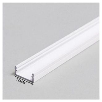 Trade Shop Trade Shop Traesio - Trade Shop - Profilo In Alluminio Da 1mt Incasso Senza Copertura Per Strip Led Strisce Al12mm