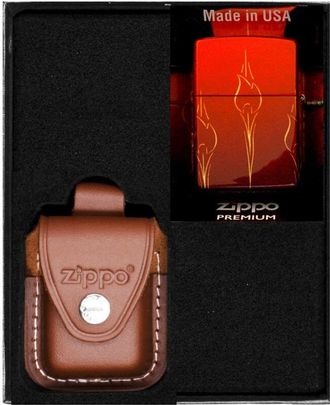 OEM Encendedor Zippo Ombre Flames Set De Regalo N.&deg; 4
