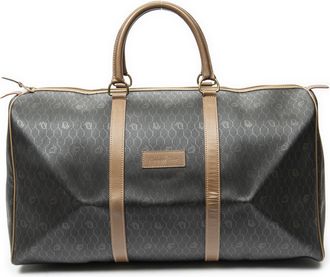 Dior Pre-owned Womens Vintage Large Travel Boston Bag - Grey - One Size