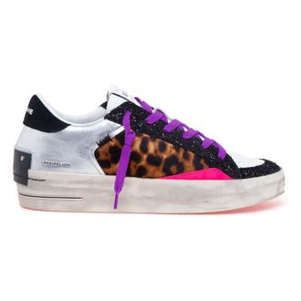 Crime London Schoenen, Dames, Veelkleurig, 37 EU, Leer, Skate Deluxe