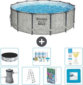 Bestway Piscina Bestway Steel Pro Max Redonda - 427x122 Cm - 8-piezas S536