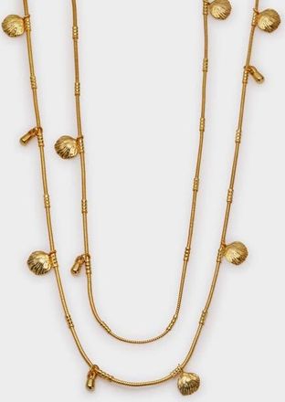 Katie Loxton Cochellia Necklace in Gold at Nordstrom, Size 36