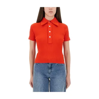 Tory Burch Donna, Top, Rosso, S, new