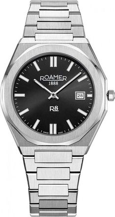 Roamer 972980-41-85-20 Mens R8 Watch - Silver - One Size