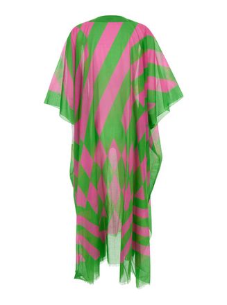 Dries Van Noten Womens Caftan V-Neck Multicolour Swimwear Sea Clothing