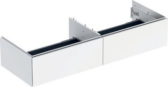 Keramag Keramag - Geberit One Mueble Bajo Lavabo Para Encimera, 2 Cajones