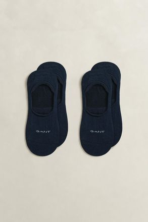 GANT Men 2-Pack Invisible Socks (40-42) EVENING BLUE