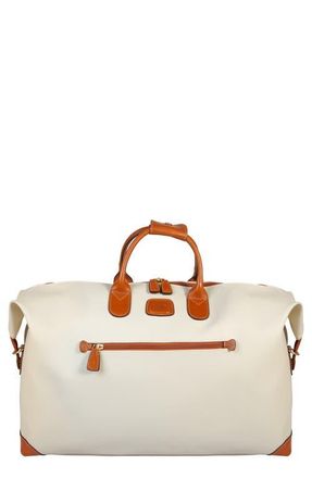 Bric's Firenze 22-Inch Cargo Duffel Bag in Cream at Nordstrom