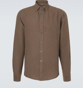 Canali Camicia in lino