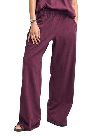 Vitamin A Coast Sweatpants in Crushed Berry at Nordstrom, Size Medium