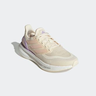 adidas Laufschuh ADIDAS PERFORMANCE PUREBOOST 5, Damen, Gr. 38,5, weiss (chalk wei&szlig;, wonder quartz, cloud wei&szlig;), Synthetik, Textil, Schuhe Laufschuh