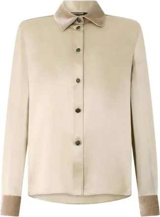 Roberto Cavalli Mujer, Blusas y Camisas, Marr&oacute;n, Talla: S