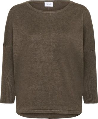 Saint Tropez Mujer, Jerseys, Marrón, Talla: XS